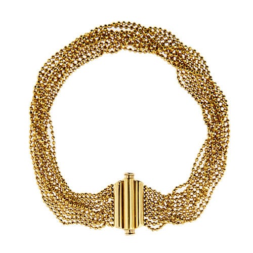 Bracelet Bracelet à plusieurs rangs 58 Facettes 37928