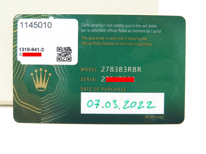 Montre montre ROLEX lady datejust 31 278383rbr diamants or 18k acier jubile 58 Facettes 272173