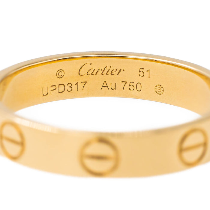 Cartier Ring Love Gelbgold