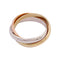 Bague 60 Bague Cartier, "Trinity Classique", trois ors. 58 Facettes 33952