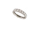 Bague 49 bague alliance pavage complet 20 diamants en platine 58 Facettes 261951