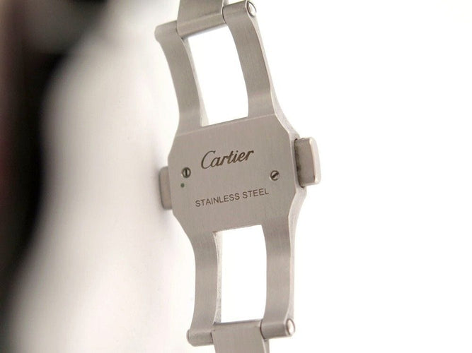 Montre montre santos de CARTIER gm acier automatique fullset 58 Facettes 260613