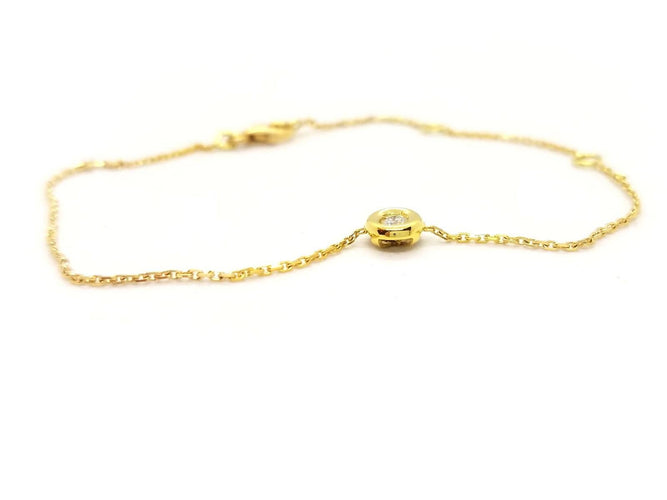 Bracelet Bracelet Or jaune Diamant 58 Facettes 578988RV