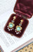 Boucles d'oreilles Pendants d’oreilles émeraudes, perles fines, diamants 58 Facettes