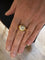 Bague 54 Bague Chevalière diamant 2.35 Carats (Certificat) 58 Facettes BD183