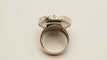 Bague 54 Bague en or blanc et onyx Yin Yang Bulgari 58 Facettes 30092