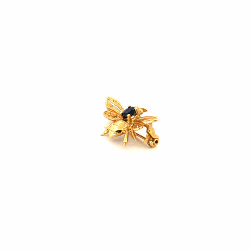 Broche Broche Abeille Or Jaune & Saphir 58 Facettes 3-BROF1-GS37642-2