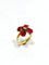 Bague 53 Bague en or, rubis et diamants 58 Facettes
