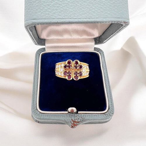 Boucheron - Bague Or Diamants Rubis 58 Facettes 239