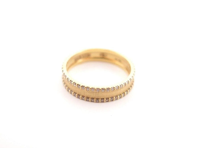 Bague 52 bague MAUBOUSSIN la vie parisienne en or diamants 58 Facettes 259045
