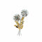 Broche Broche Tournesols en or et émeraude de M. Buccellati 58 Facettes