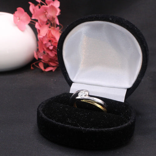 Bague Bague 2 ors sertie diamant 58 Facettes