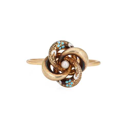 Bague 50 Bague noeud infini conversion or jaune 58 Facettes G7450