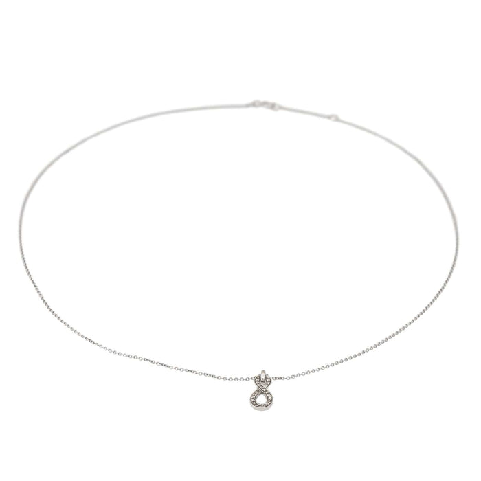 Collier Collier Or blanc Diamant 58 Facettes 3227877CN