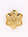 Broche Broche ancienne or jaune email noir diamant taille ancienne 58 Facettes J611