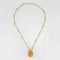 Collier Collier Ananas Citrine Or Jaune 58 Facettes G13446