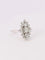 Bague Bague marquise or blanc diamants 58 Facettes J523