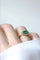 Bague 56 Bague Or Jaune Emeraude 1,52 Ct et Diamants 58 Facettes