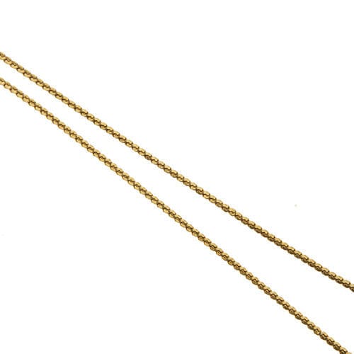 Collier Collier en or jaune avec la Vierge miraculeuse 58 Facettes 34873