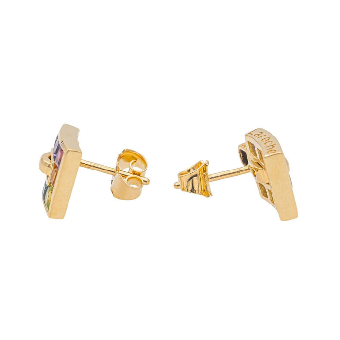 Boucles d'oreilles Guy Laroche Boucles d'oreilles Or jaune Cordiérite 58 Facettes 3674929RV