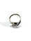 Bague 53 Bague or blanc et opale 58 Facettes