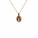 Pendentif Pendentif Cabochon Or Jaune 18k & Améthyste 58 Facettes 2-PEE2-GS37511-1