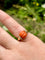 Bague Petite bague corail boule 58 Facettes