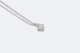 Collier Punto luce in oro bianco con diamante 58 Facettes COL222