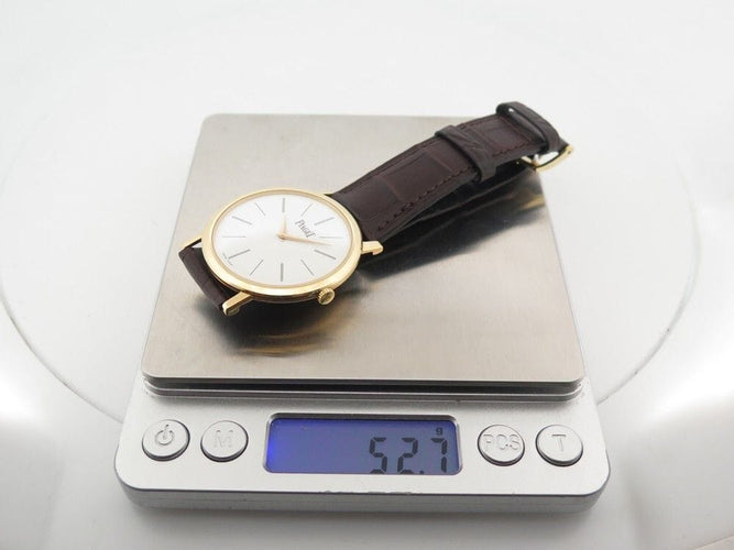 Montre montre PIAGET altiplano 38 mm mecanique or jaune 58 Facettes 259149