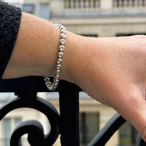 Bracelet Bracelet tennis diamants 58 Facettes REF24060-223