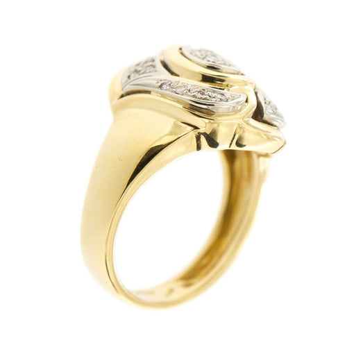 Bague 57 Bague 2 ors diamants 58 Facettes 33599