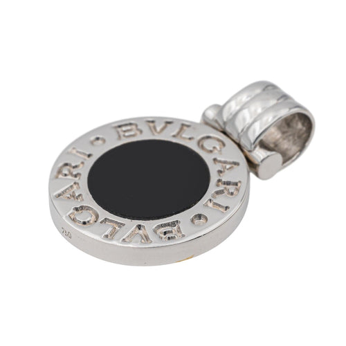 Pendentif Bulgari Pendentif Or blanc Onyx 58 Facettes 3500509CN