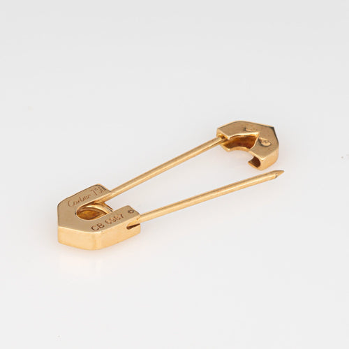 Pendentif Broche pendentif vintage en or jaune 18 carats signée Cartier, vers 2004. 58 Facettes G13882