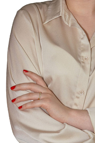 Bague 53 Bague Demi alliance Or jaune Diamant 58 Facettes 4113262CN