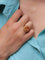 Bague 48 Bague cocktail citrine 5 carats 58 Facettes J380