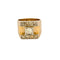 Bague 57 Bague tank or jaune et gris, diamants 58 Facettes ALE42293