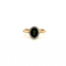 Bague 57 Bague Or Jaune 18k Tourmaline & Diamants 58 Facettes 50-GS26328-04