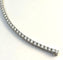 Bracelet Bracelet tennis ligne en or gris serti de 60 diamants 58 Facettes 238138
