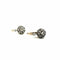 Boucles d'oreilles Boucles d'oreilles en platine, or jaune et diamants 58 Facettes Z15B51724