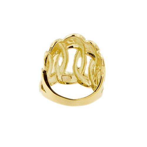 Bague Bague en or jaune 58 Facettes 33892