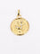 Pendentif Pendentif zodiaque sagittaire or jaune 58 Facettes J508