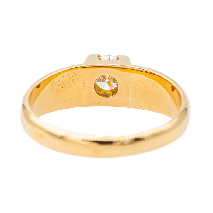 Anillo diamante solitario Oro amarillo Diamante