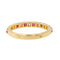 Bague 49 Bague Demi alliance Or jaune Diamant 58 Facettes 3517047CN
