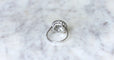 Bague Bague Ronde Cible Art Déco Diamants 58 Facettes
