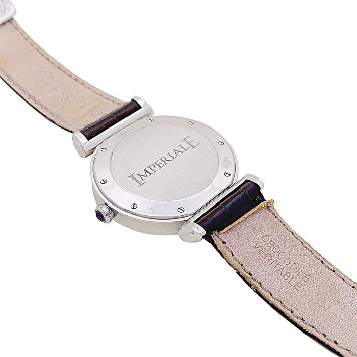 Montre Montre Chopard "Impériale" acier, nacre, cuir. 58 Facettes 33875