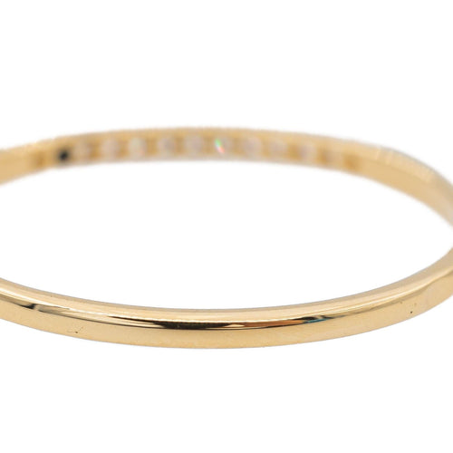 Bague 54 Bague Demi alliance Or jaune Diamant 58 Facettes 3198761CN