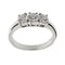 Bague Bague trilogie avec diamants 58 Facettes 25737