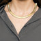 Collier Collier articulé or jaune 58 Facettes CAS0034