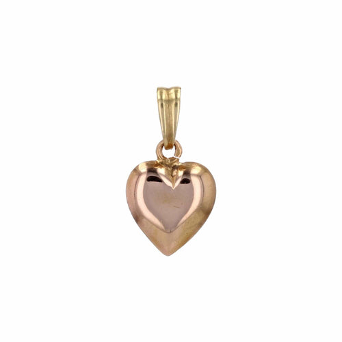 Pendentif Pendentif coeur en or rose 58 Facettes CVP181