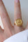 Bague 54 Bague Augis Vintage Or Jaune et Diamant 58 Facettes